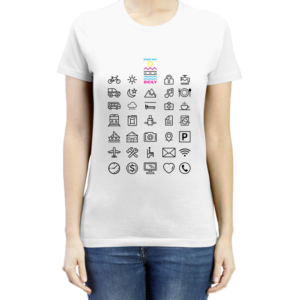 Maglia Donna - Icons - Bianca