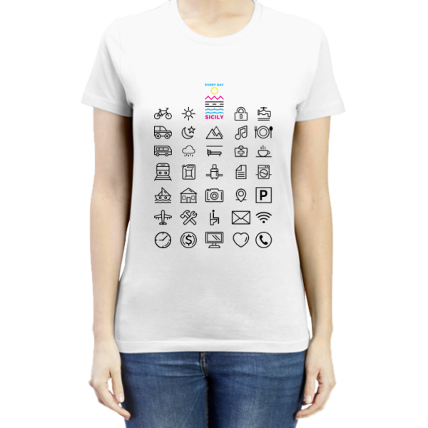 Maglia Donna - Icons - Bianca