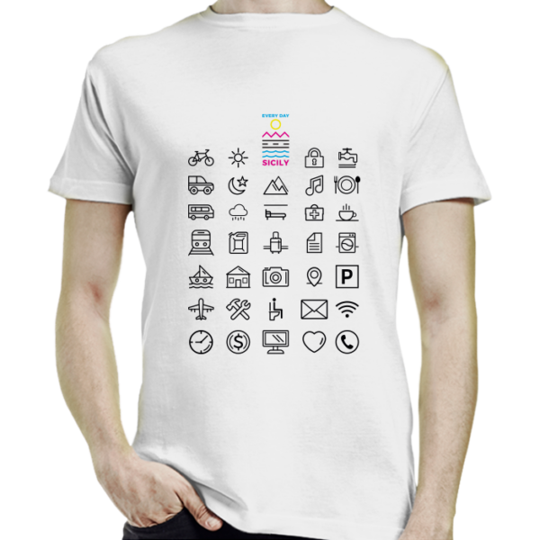 Maglia Uomo - Icons - Bianca